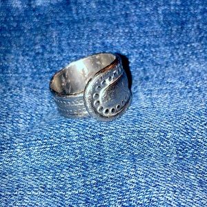 Handmade spoon rings local artist